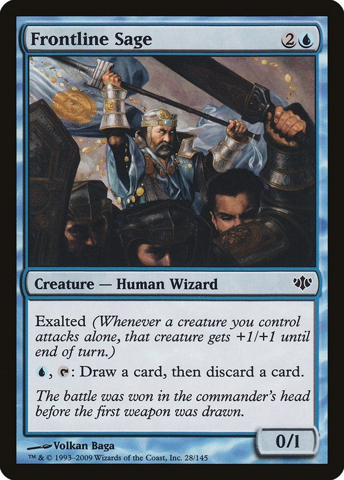 Image for Frontline Sage (Conflux) (28) - Magic: The Gathering