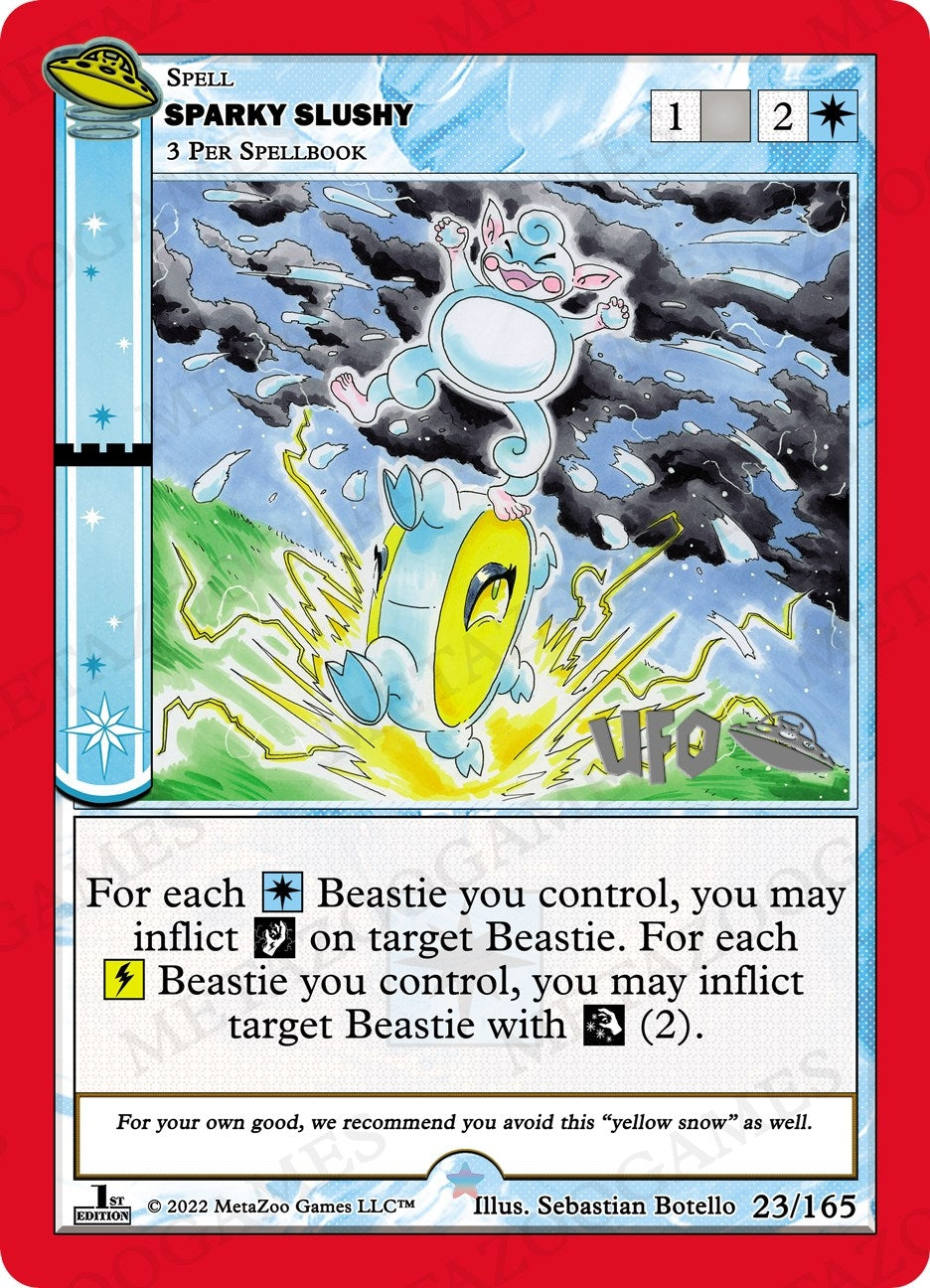 Image for Sparky Slushy (UFO: First Edition Spoiler Pack) (023/165) - MetaZoo