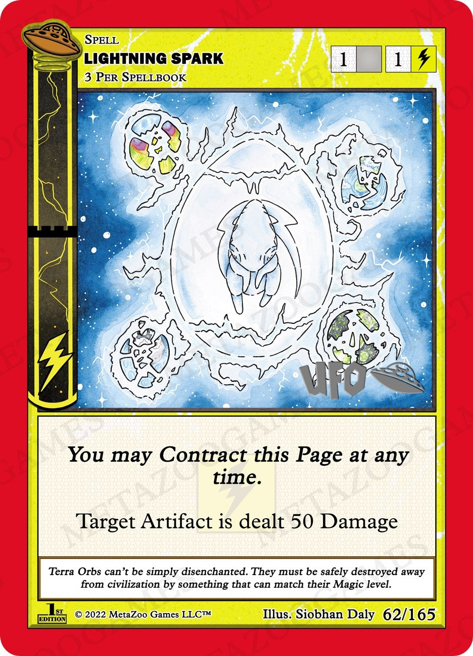 Image for Lightning Spark (UFO: First Edition Spoiler Pack) (062/165) - MetaZoo
