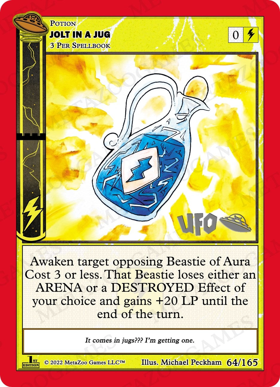 Image for Jolt In a Jug (UFO: First Edition Spoiler Pack) (064/165) - MetaZoo