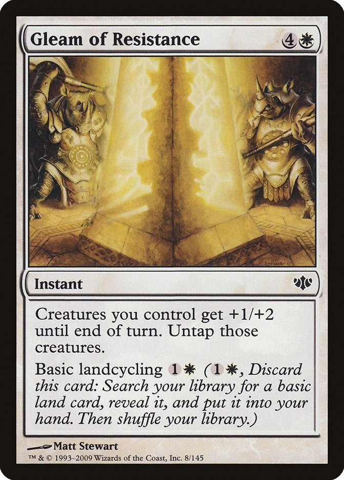 Image for Gleam of Resistance (Conflux) (8) - Magic: The Gathering