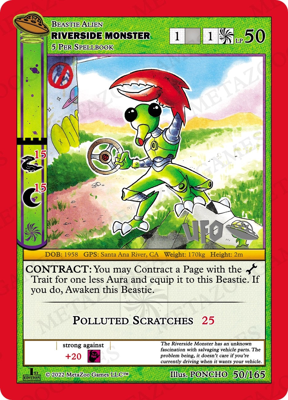 Image for Riverside Monster (UFO: First Edition Spoiler Pack) (050/165) - MetaZoo