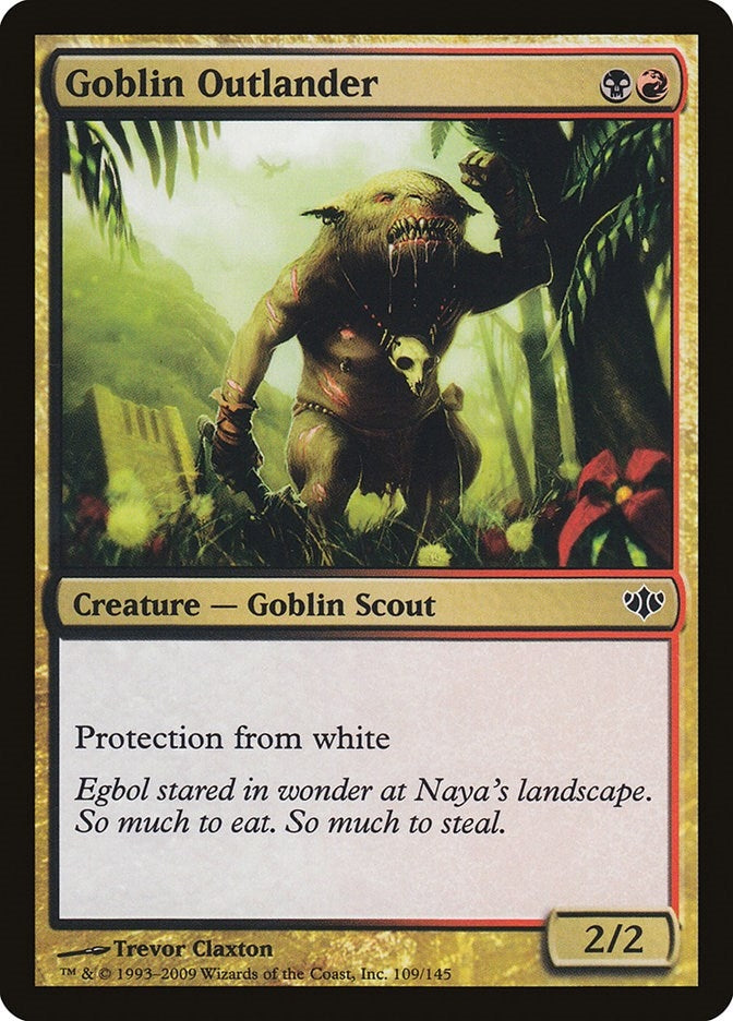 Image for Goblin Outlander (Conflux) (109) - Magic: The Gathering