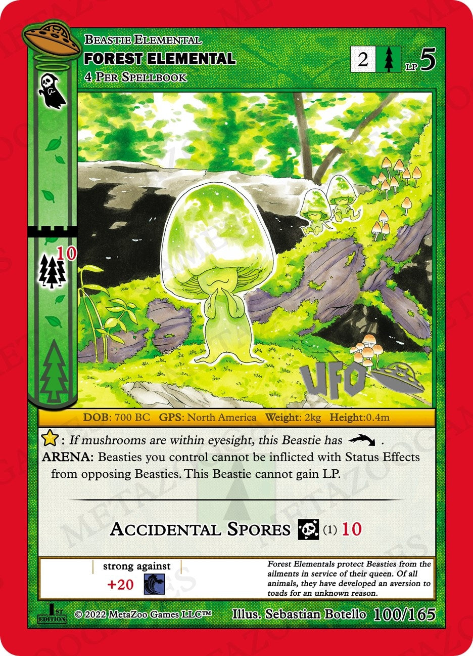 Image for Forest Elemental (UFO: First Edition Spoiler Pack) (100/165) - MetaZoo