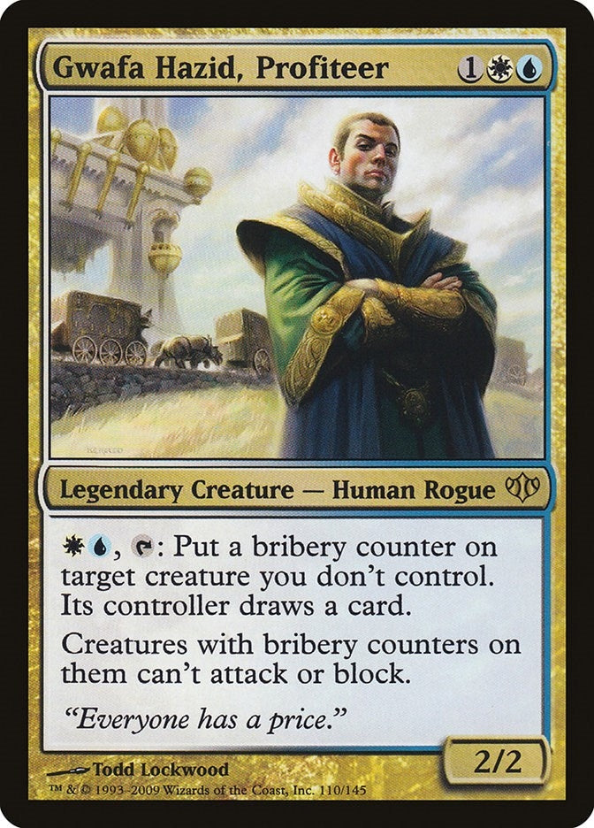 Image for Gwafa Hazid, Profiteer (Conflux) (110) - Magic: The Gathering
