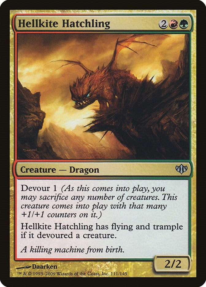 Image for Hellkite Hatchling (Conflux) (111) - Magic: The Gathering