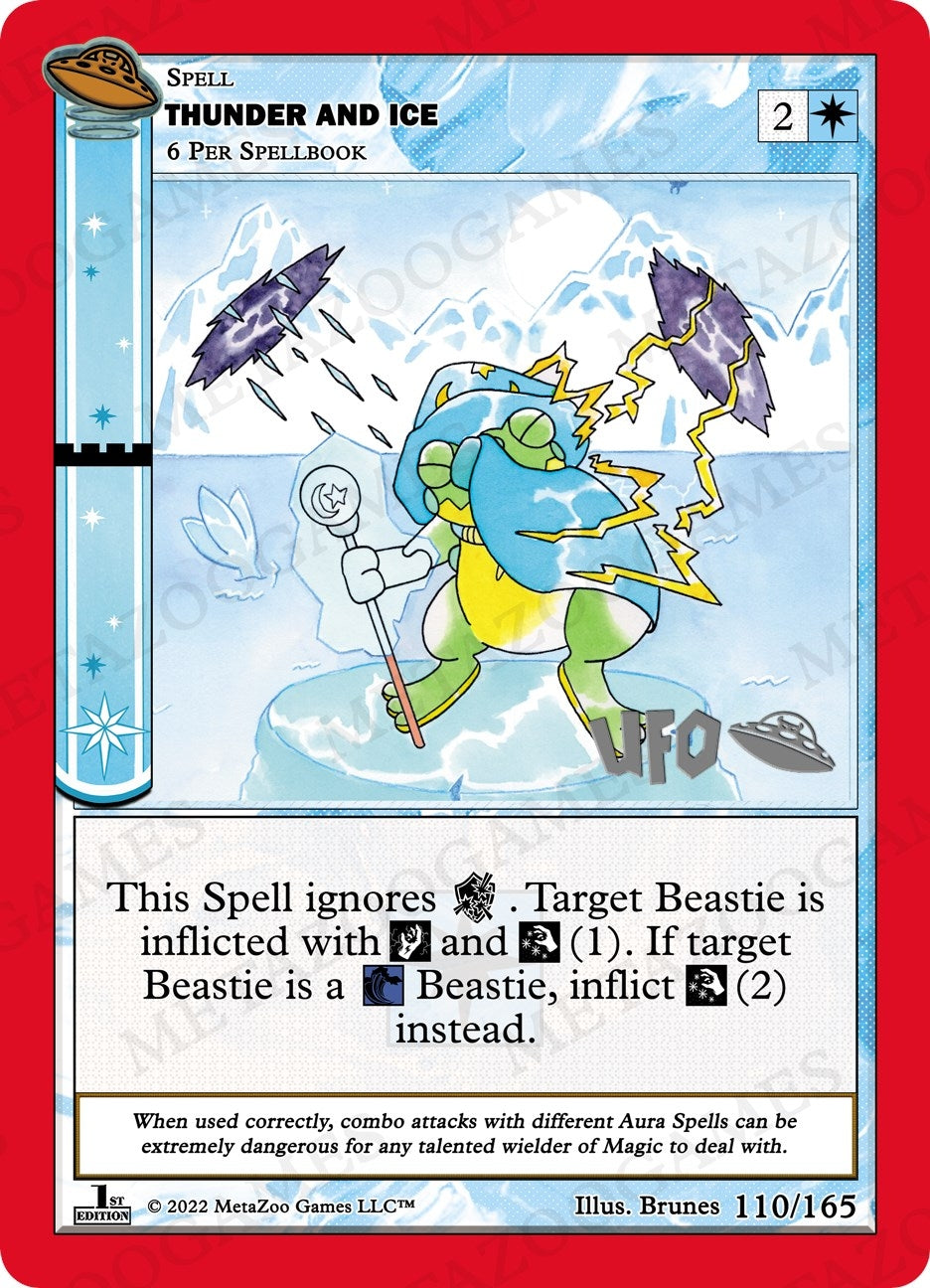 Image for Thunder and Ice (UFO: First Edition Spoiler Pack) (110/165) - MetaZoo