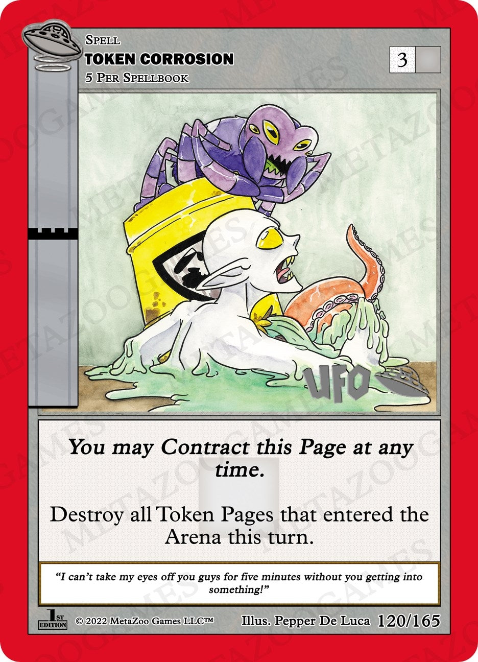 Image for Token Corrosion (UFO: First Edition Spoiler Pack) (120/165) - MetaZoo