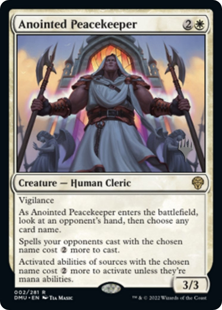 Image for Anointed Peacekeeper (Promo Pack: Dominaria United) (2) - Magic: The Gathering