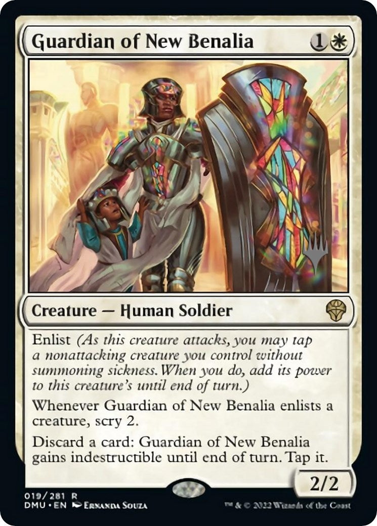 Image for Guardian of New Benalia (Promo Pack: Dominaria United) (19) - Magic: The Gathering