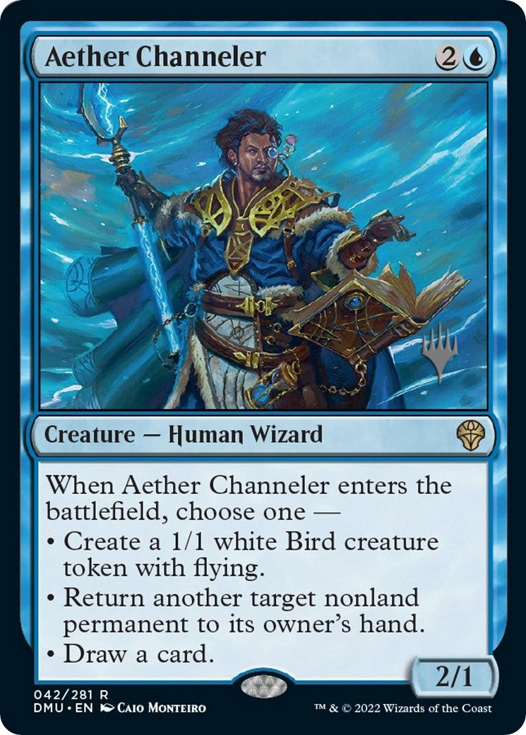 Image for Aether Channeler (Promo Pack: Dominaria United) (42) - Magic: The Gathering