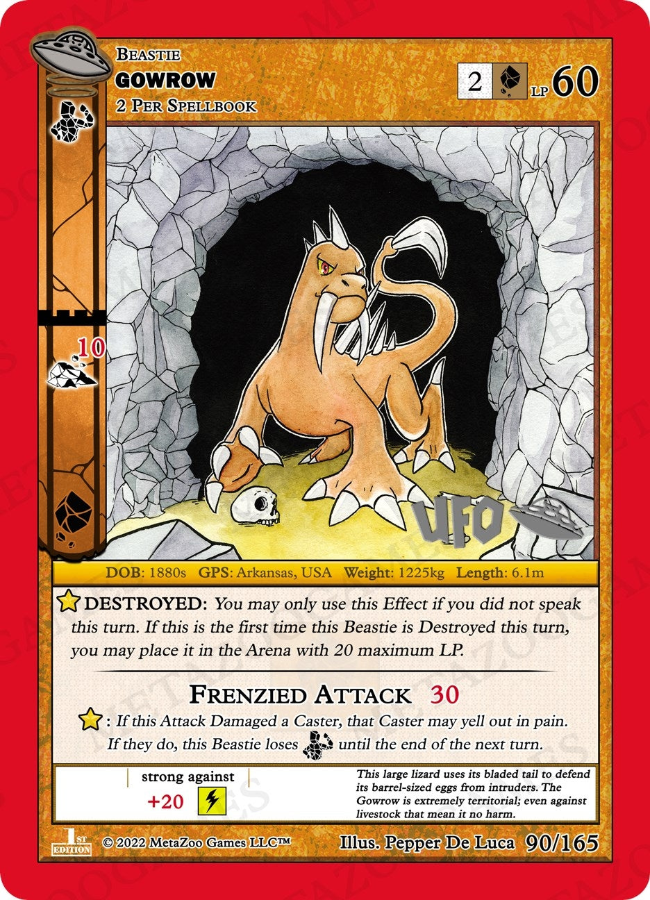 Image for Gowrow (UFO: First Edition Spoiler Pack) (090/165) - MetaZoo