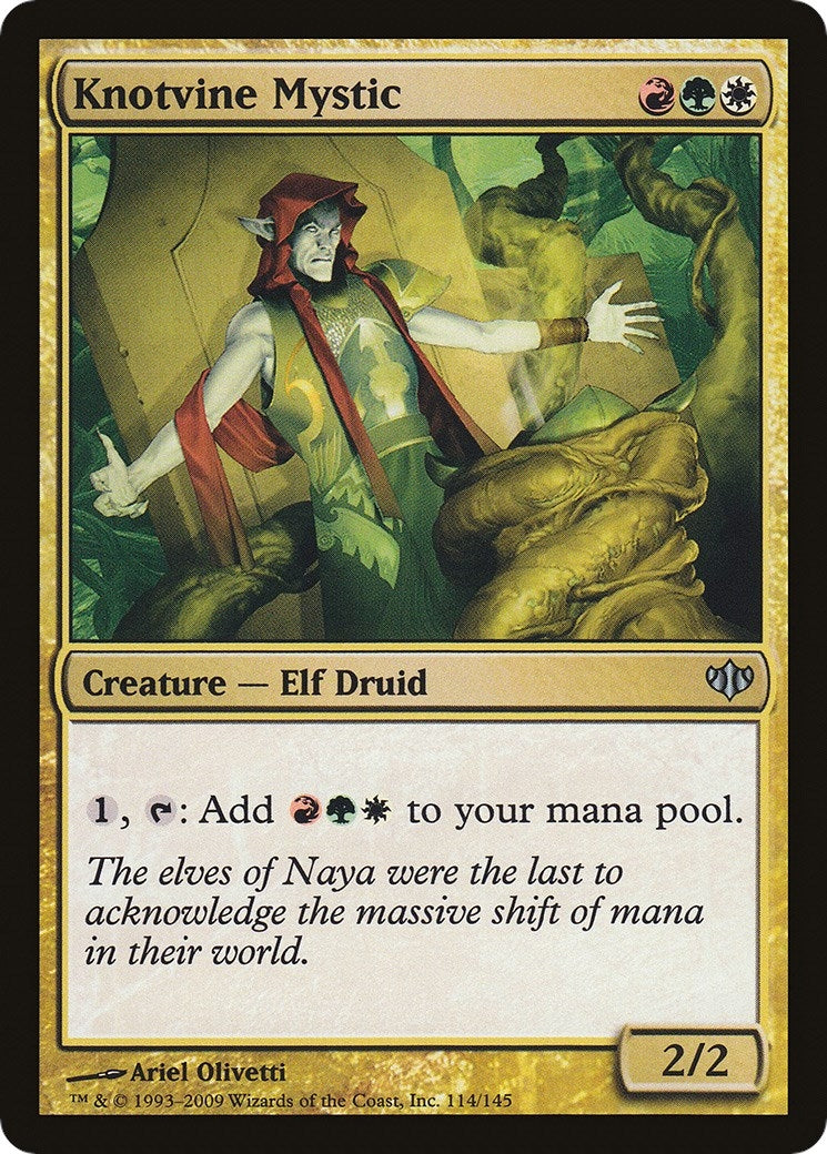 Image for Knotvine Mystic (Conflux) (114) - Magic: The Gathering
