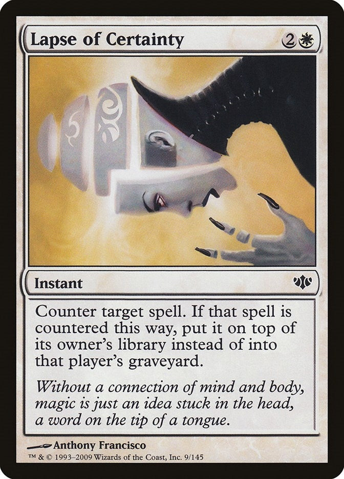 Image for Lapse of Certainty (Conflux) (9) - Magic: The Gathering