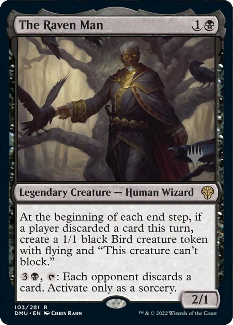 Image for The Raven Man (Promo Pack: Dominaria United) (103) - Magic: The Gathering