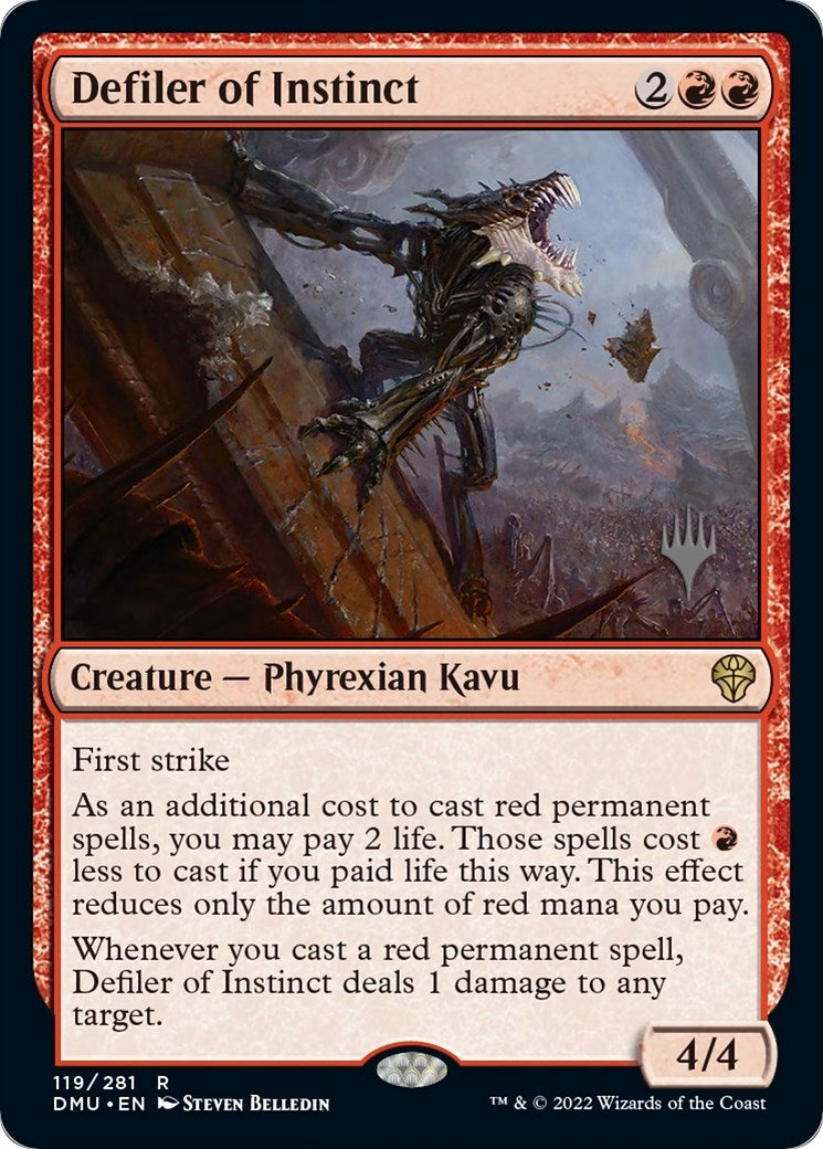 Image for Defiler of Instinct (Promo Pack: Dominaria United) (119) - Magic: The Gathering