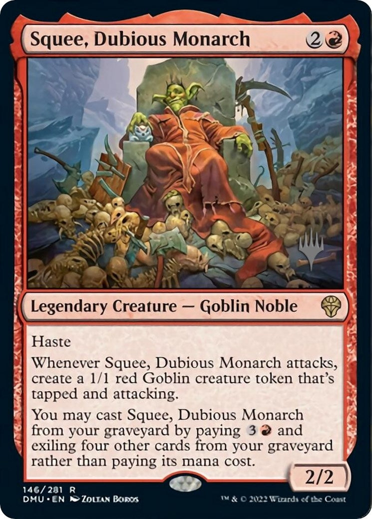Image for Squee, Dubious Monarch (Promo Pack: Dominaria United) (146) - Magic: The Gathering