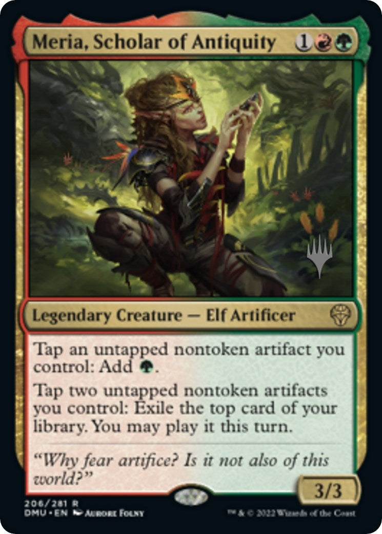 Image for Meria, Scholar of Antiquity (Promo Pack: Dominaria United) (206) - Magic: The Gathering