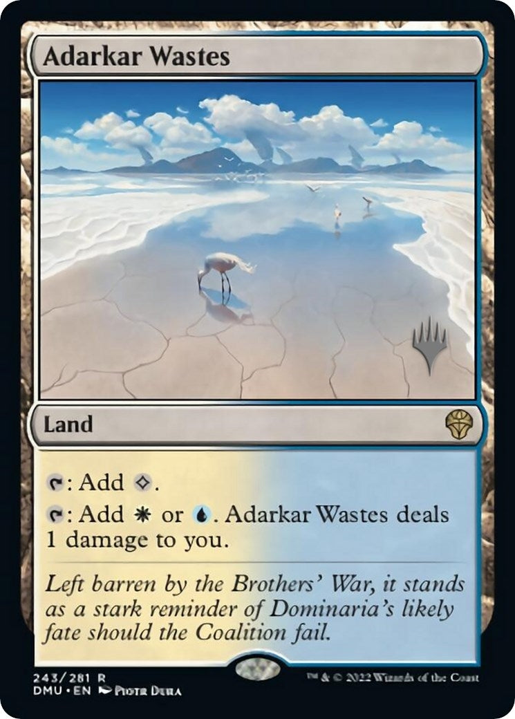 Image for Adarkar Wastes (Promo Pack: Dominaria United) (243) - Magic: The Gathering