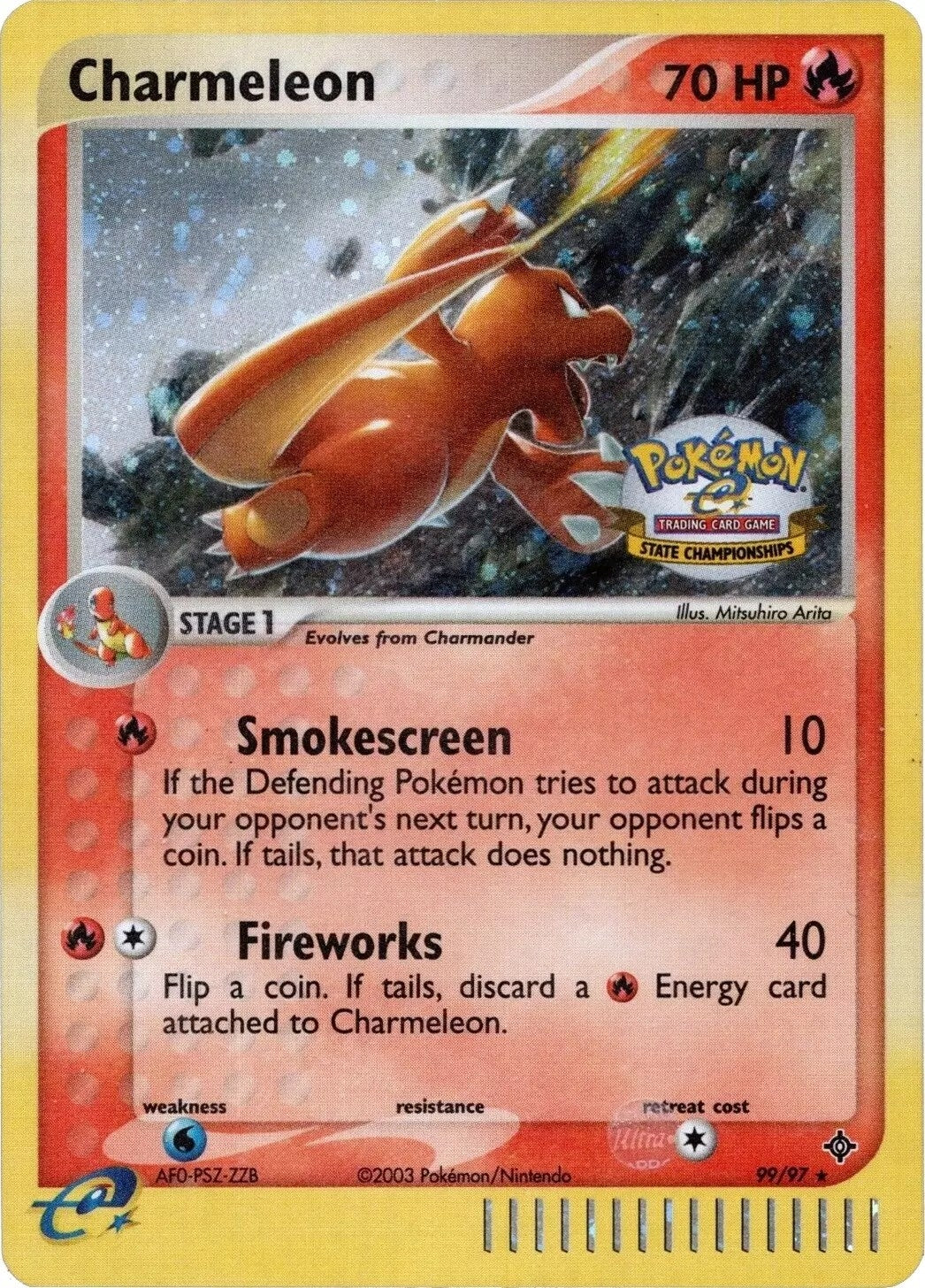 Image for Charmeleon - 99/97 (State Championship) (League & Championship Cards) (099/097) - Pokemon