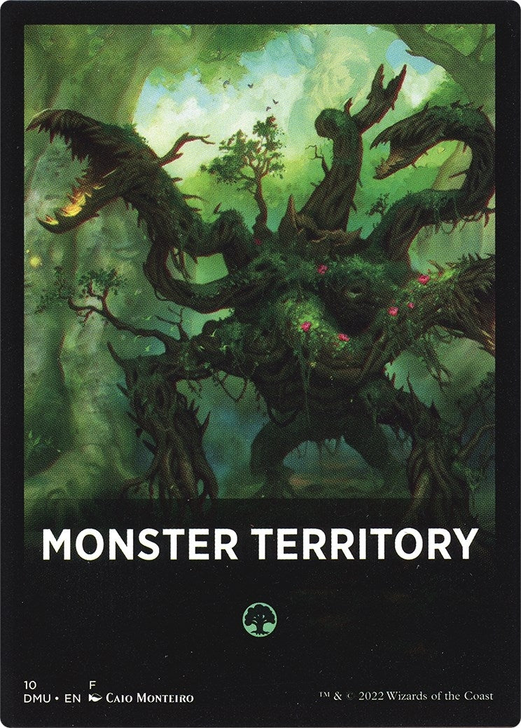 Image for Monster Territory Theme Card (Dominaria United) (10) - Magic: The Gathering