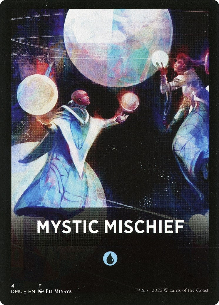 Image for Mystic Mischief Theme Card (Dominaria United) (4) - Magic: The Gathering