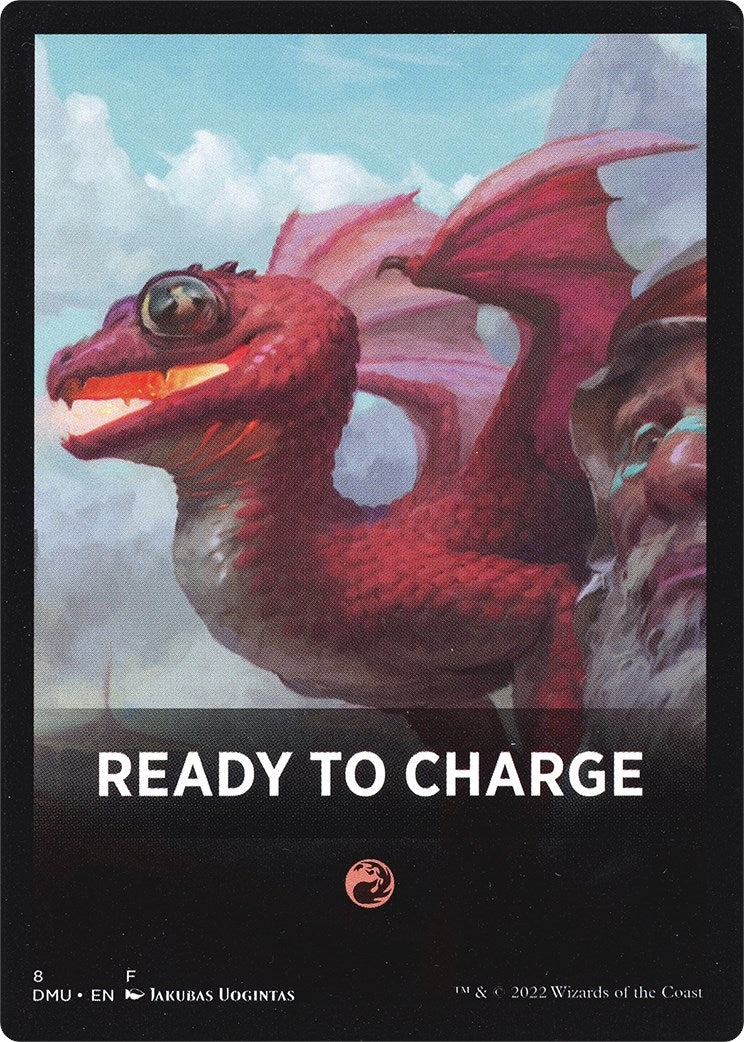 Image for Ready to Charge Theme Card (Dominaria United) (8) - Magic: The Gathering