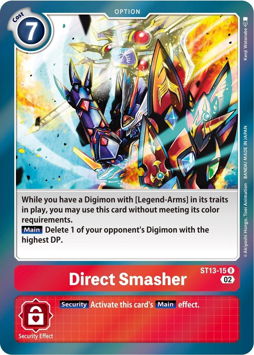 Image for Direct Smasher (ST-13) (ST13-15 R) - Digimon Card Game