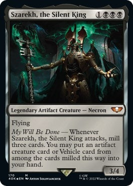 Image for Szarekh, the Silent King (Universes Beyond: Warhammer 40,000) (170) - Magic: The Gathering