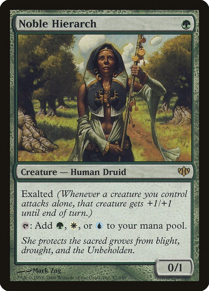 Image for Noble Hierarch (Conflux) (87) - Magic: The Gathering
