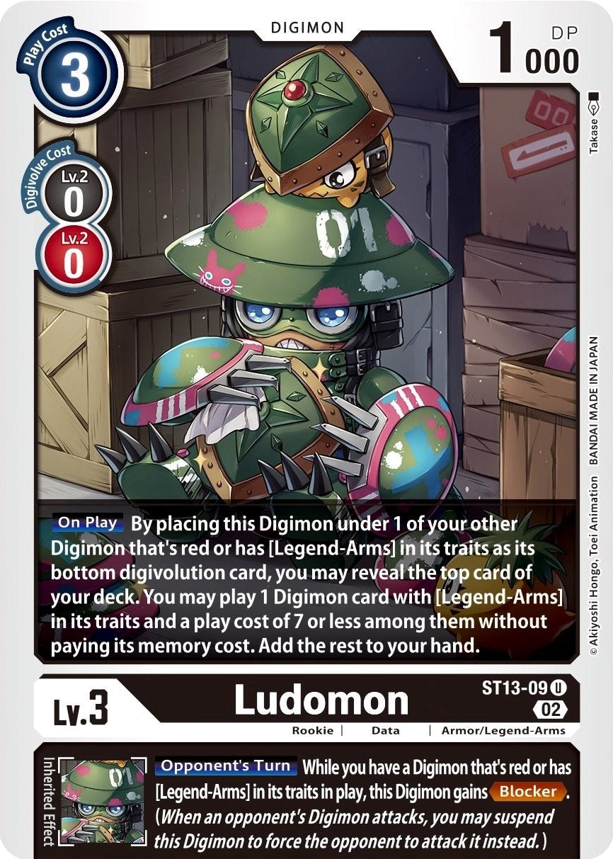 Image for Ludomon (ST-13) (ST13-09 U) - Digimon Card Game