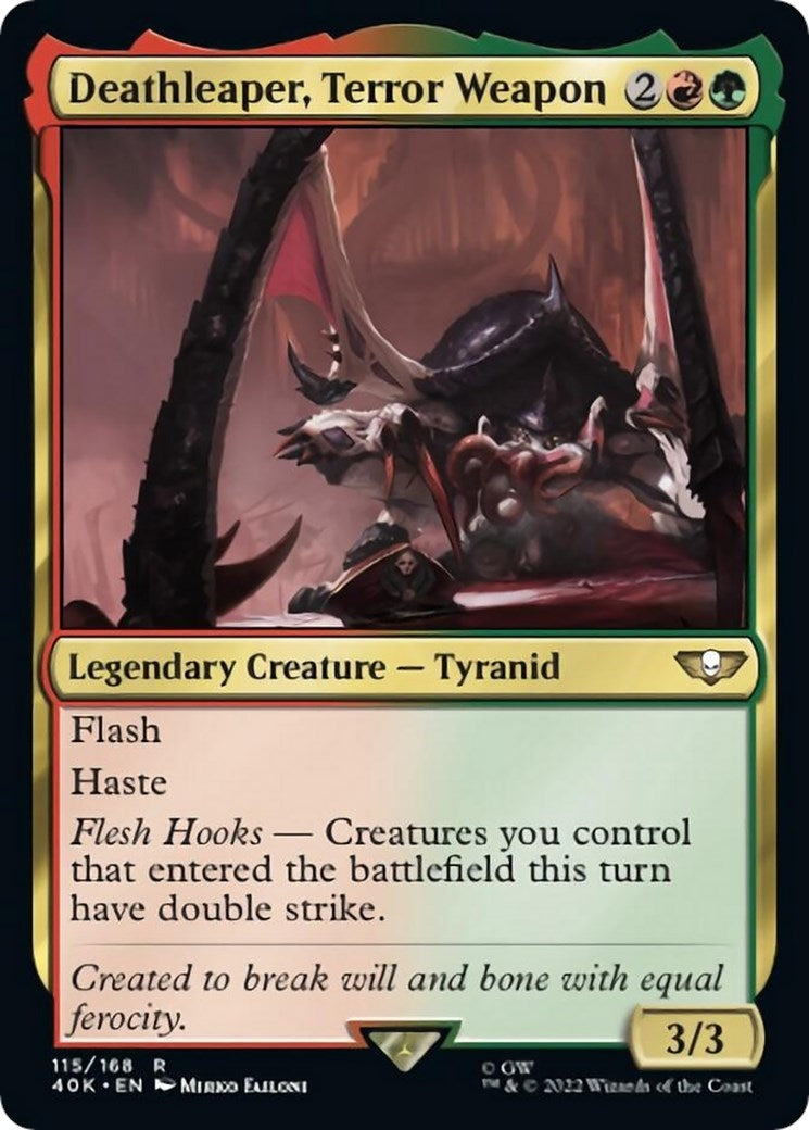 Image for Deathleaper, Terror Weapon (Universes Beyond: Warhammer 40,000) (115) - Magic: The Gathering