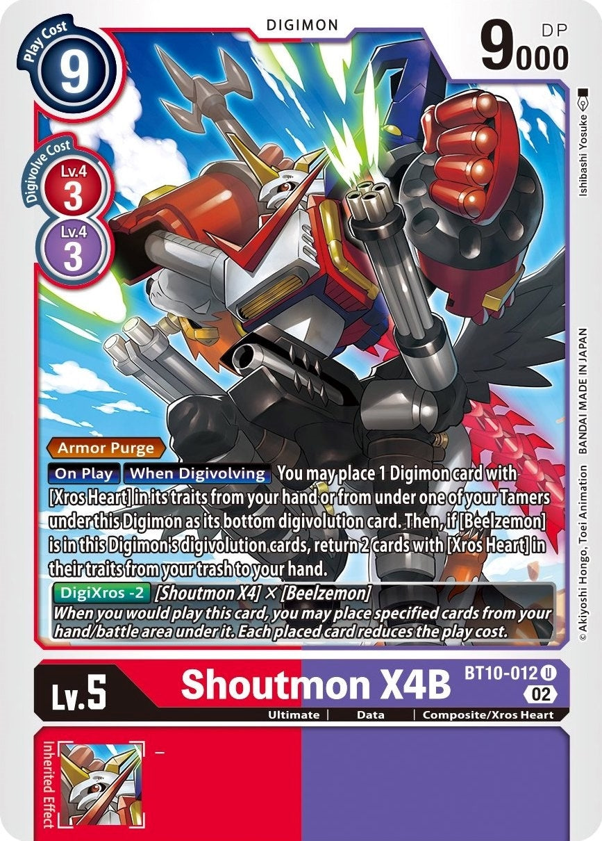 Image for Shoutmon X4B (BT10) (10012)