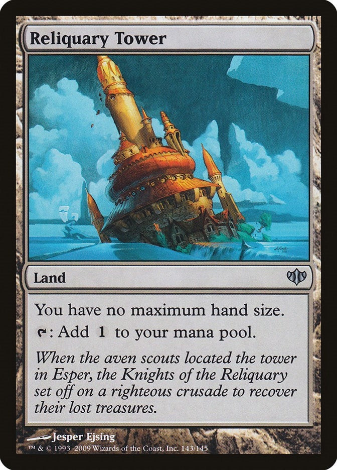 Image for Reliquary Tower (Conflux) (143) - Magic: The Gathering