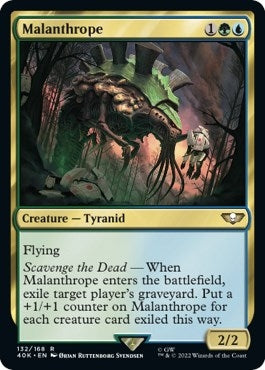 Image for Malanthrope (Surge Foil) (Universes Beyond: Warhammer 40,000) (132) - Magic: The Gathering