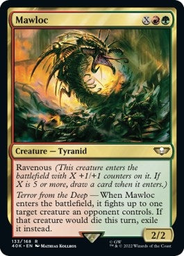 Image for Mawloc (Surge Foil) (Universes Beyond: Warhammer 40,000) (133) - Magic: The Gathering