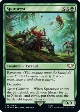 Image for Sporocyst (Universes Beyond: Warhammer 40,000) (98) - Magic: The Gathering