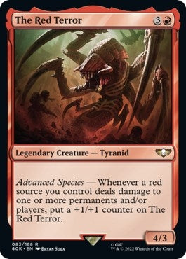 Image for The Red Terror (Surge Foil) (Universes Beyond: Warhammer 40,000) (83) - Magic: The Gathering