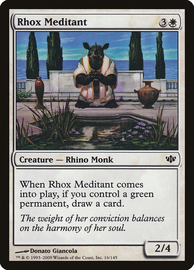 Image for Rhox Meditant (Conflux) (16) - Magic: The Gathering