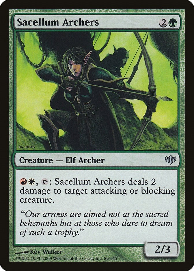 Image for Sacellum Archers (Conflux) (89) - Magic: The Gathering