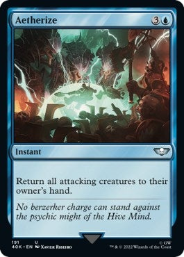 Image for Aetherize (Surge Foil) (Universes Beyond: Warhammer 40,000) (191) - Magic: The Gathering