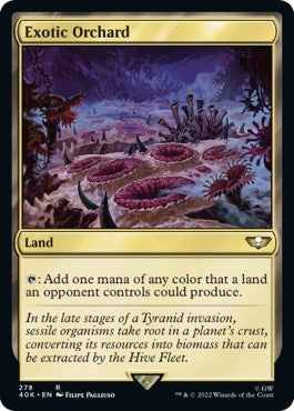 Image for Exotic Orchard (Universes Beyond: Warhammer 40,000) (278) - Magic: The Gathering