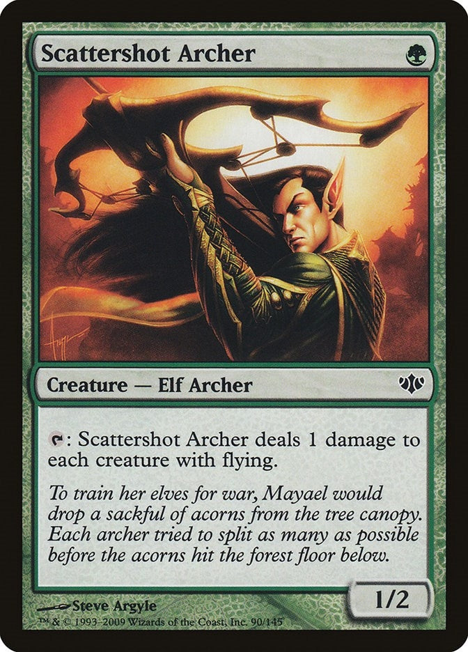 Image for Scattershot Archer (Conflux) (90) - Magic: The Gathering