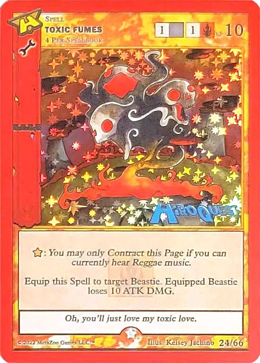 Image for Toxic Fumes (Hiroquest Promos) (24/66) - MetaZoo