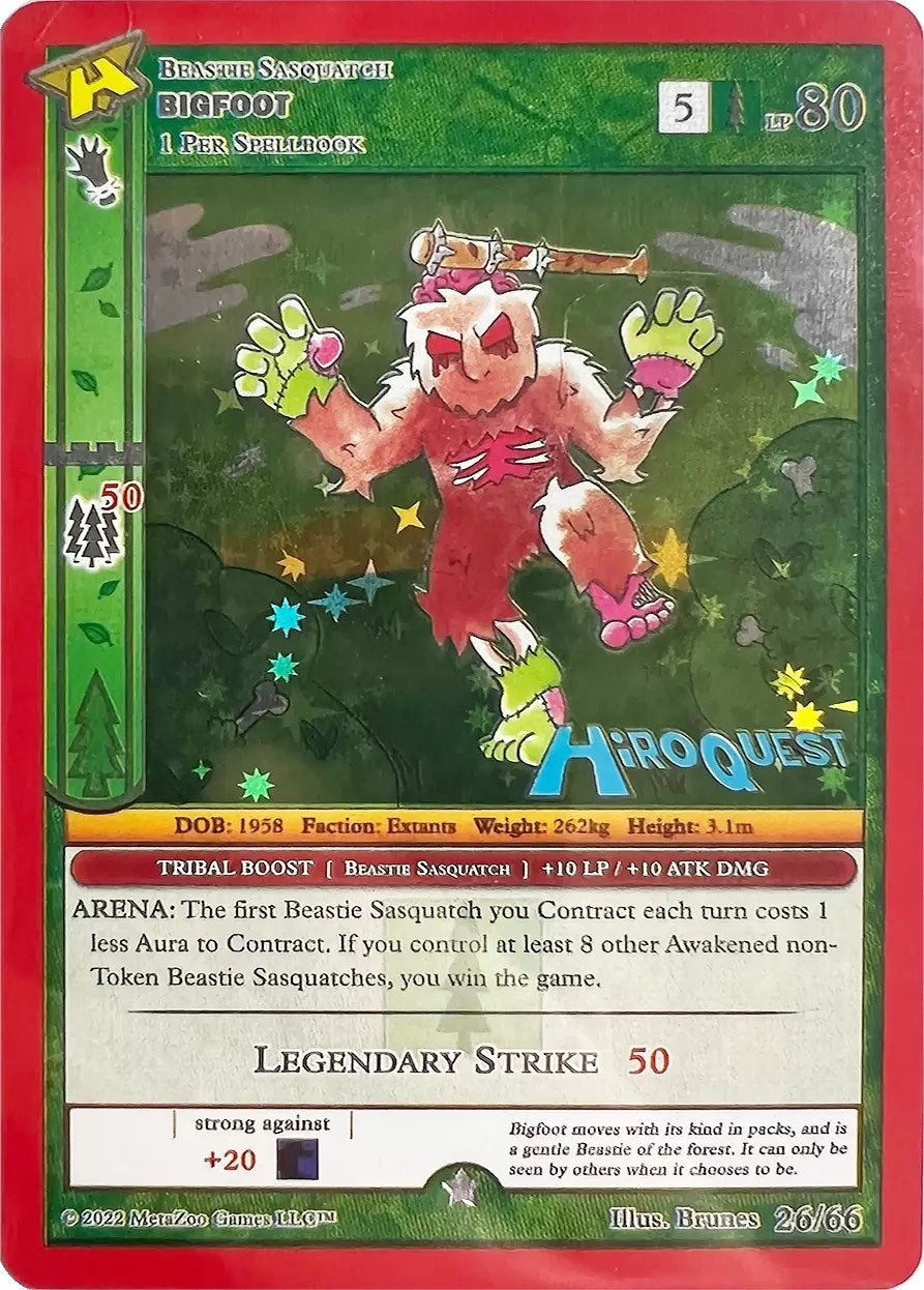 Image for Bigfoot (Hiroquest Promos) (26/66) - MetaZoo