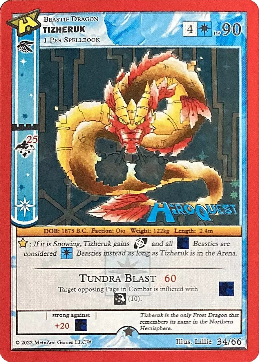 Image for Tizheruk (Hiroquest Promos) (34/66) - MetaZoo