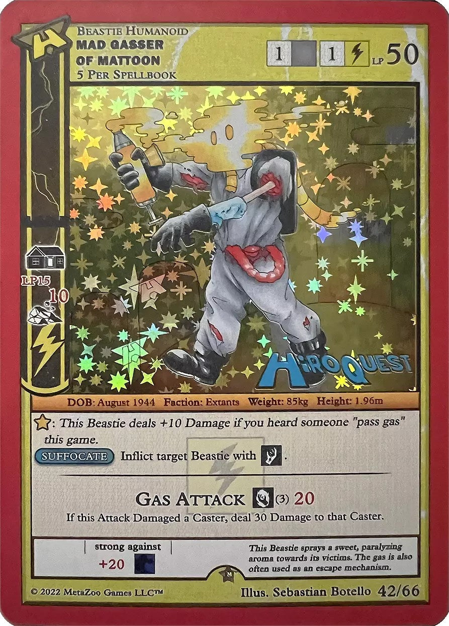 Image for Mad Gasser of Mattoon (Hiroquest Promos) (42/66) - MetaZoo