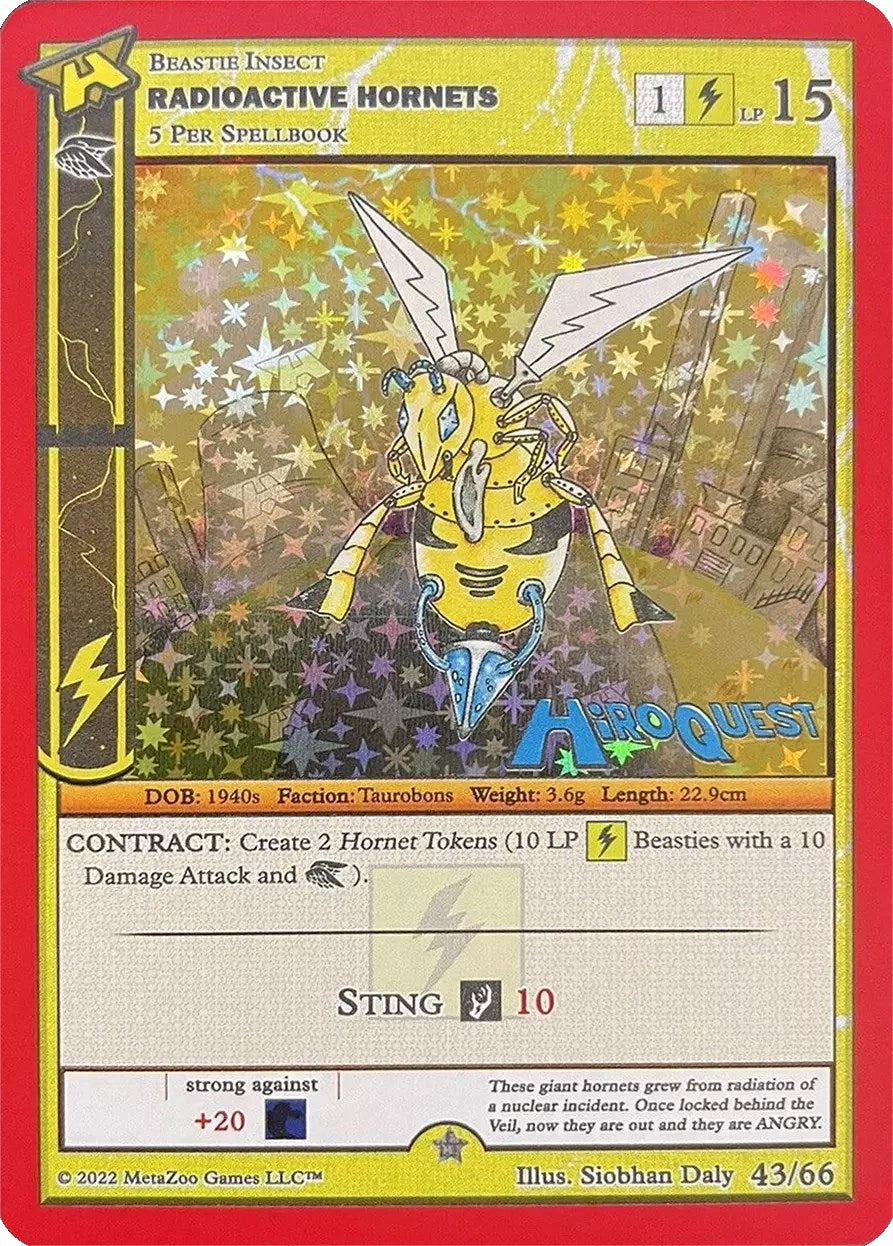 Image for Radioactive Hornets (Hiroquest Promos) (43/66) - MetaZoo