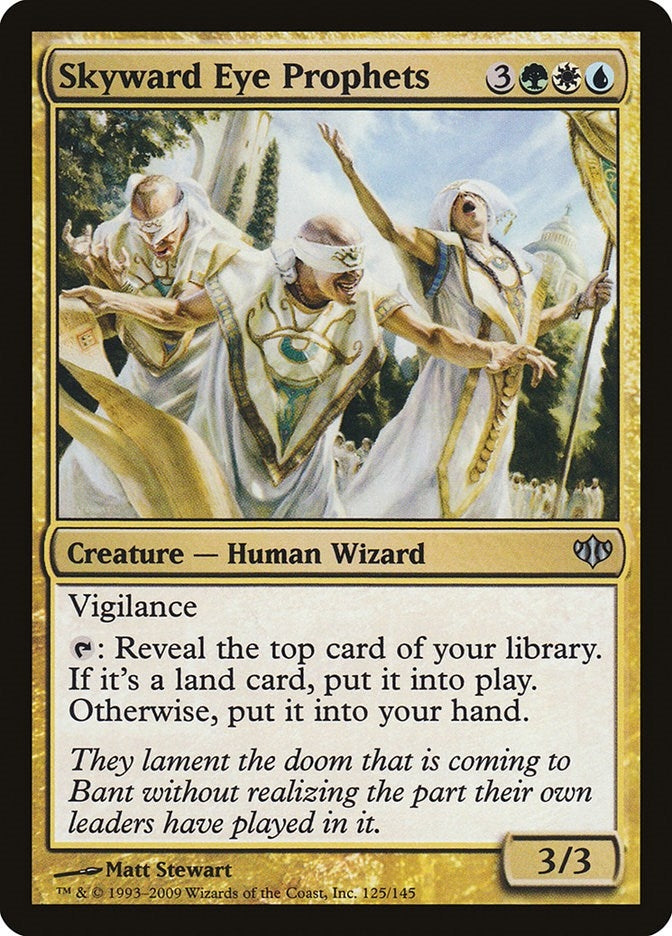 Image for Skyward Eye Prophets (Conflux) (125) - Magic: The Gathering