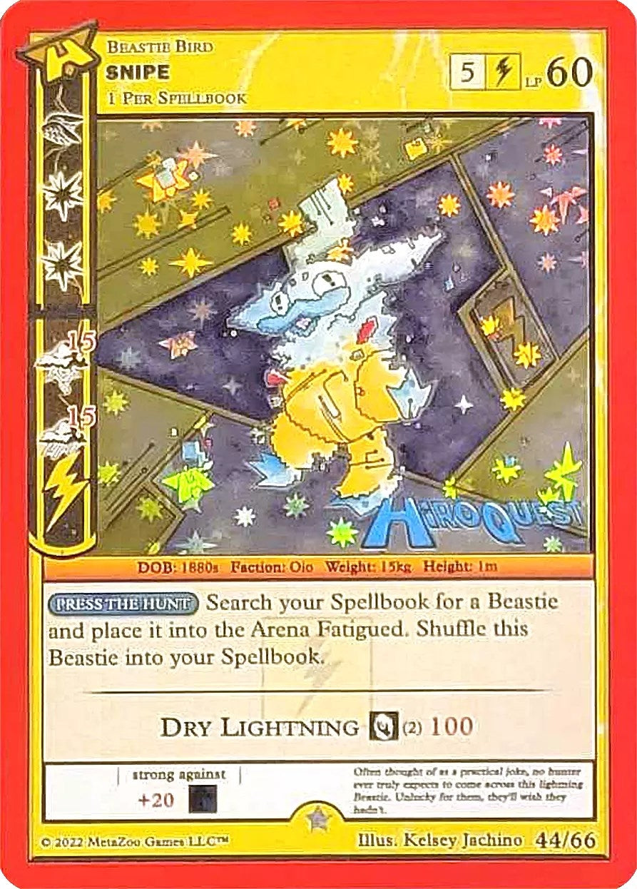 Image for Snipe (Hiroquest Promos) (44/66) - MetaZoo